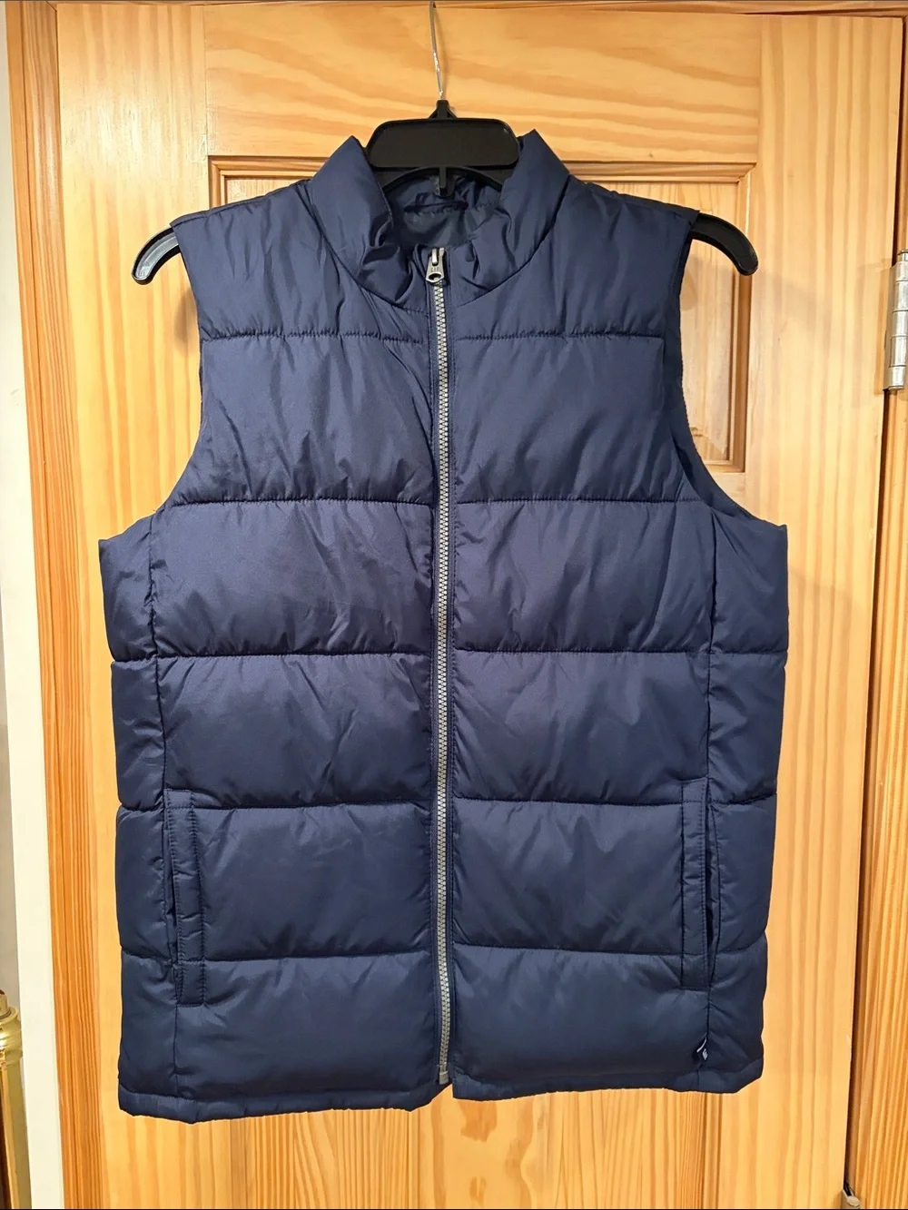 GAP Navy Quilted Puffer Vest Big Boys Kids